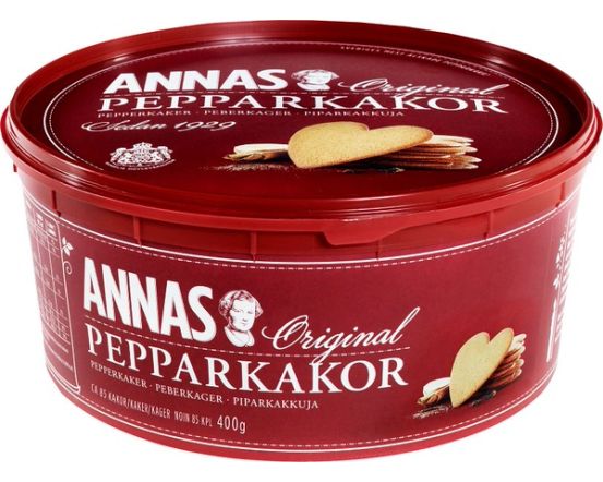 ANNAS piparkoogid plastkarp, 400g
