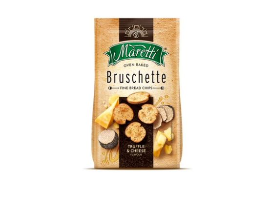 MARETTI trühvli- ja juustumaitselised bruschetta-krõpsud 70g
