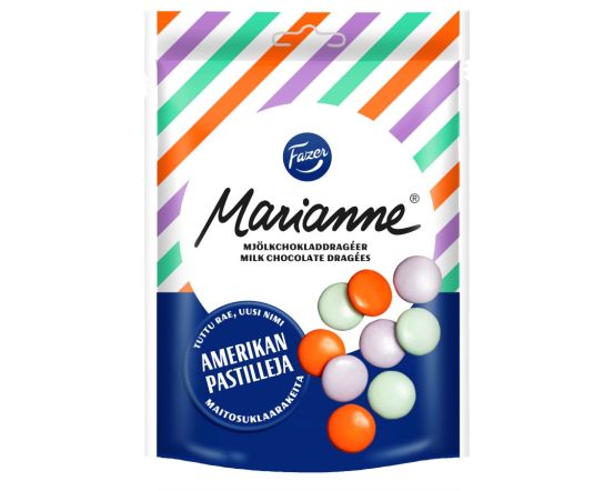 Marianne Piimašokolaadiga dražeed 150g / 21 tk