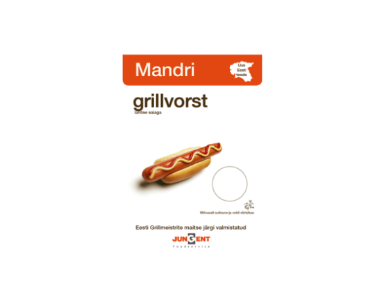 VERTIGO Mandri grillvorst 75g 135tk