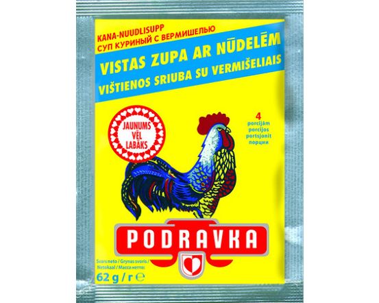 PODRAVKA 62g Kana-nuudlisupp