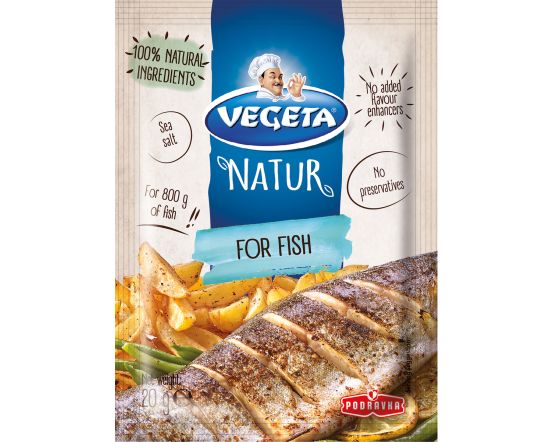 PODRAVKA Vegeta Natur maitseaine kalale 20g