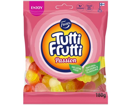 Tutti Frutti Passion kommikott 180g /21tk