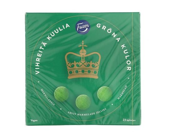 Green Jellies marmelaadikuulid 500g /7tk