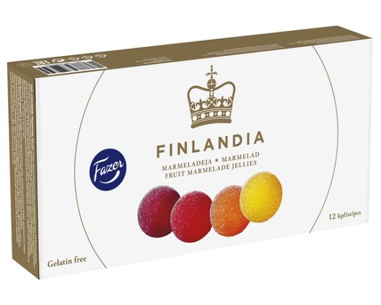 Finlandia Jellies marmelaadikuulid 260g/ 14tk