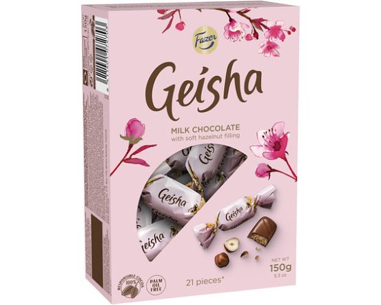 Geisha kommikarp 150g /12tk