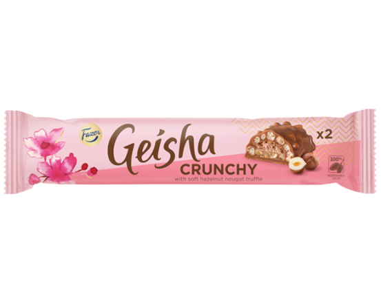 Geisha Crunchy šokolaadibatooni  50g/20tk