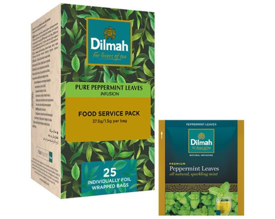 DILMAH 25/1,5g/12 Peppermint env.tbag