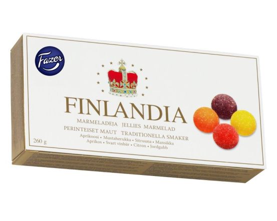 Finlandia Jellies marmelaadikuulid 260g/ 14tk