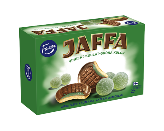 Jaffa Green Jellies küpsised 300g/12tk