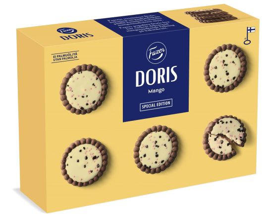 SEASONAL/Fazer Doris Mangomaitselise täidisega küpsised 250g / 8tk