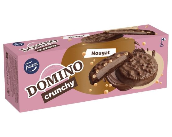 Domino Crunchy choco Nougat küpsised 150g/ 16tk