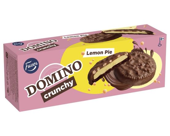 Domino Crunchy choco Lemon küpsised 150g/ 16tk