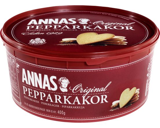 ANNAS piparkoogid plastkarp, 400g