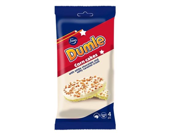 Dumle maisigaletid valge šokolaadiga 4tk 66g/12tk