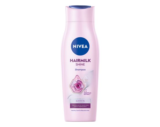 NIVEA Šampoon Hairmilk Shine hooldav 250ml 88615