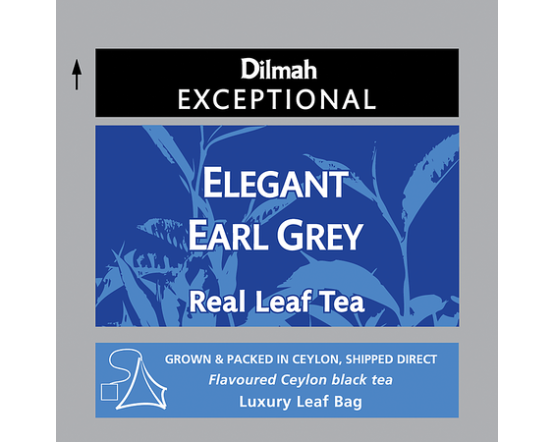 DILMAH 50/2g/4 Exc. Elegant Earl Grey tea env.tbag