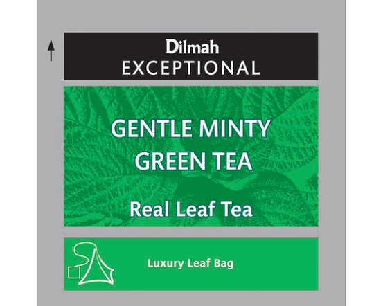 DILMAH 50/2g/4 Exc. Gentle Minty Green tea env.tbag