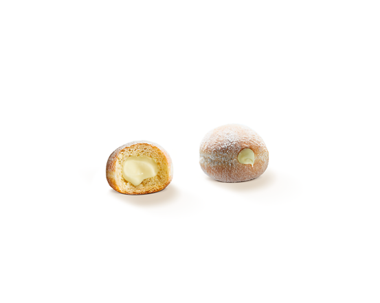 LA LORRAINE Väike valge šokolaadi täidisega berliner 25g