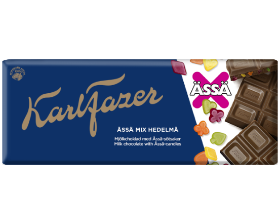 Karl Fazer Ässä Mix piimaðokolaad 200g / 20tk