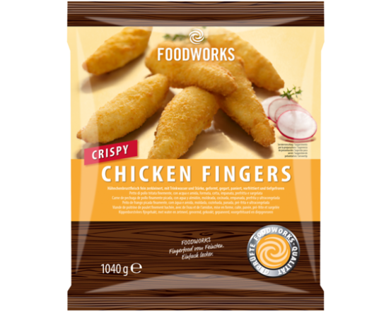 FOODWORKS krõbedad kanapulgad 12*1,04kg