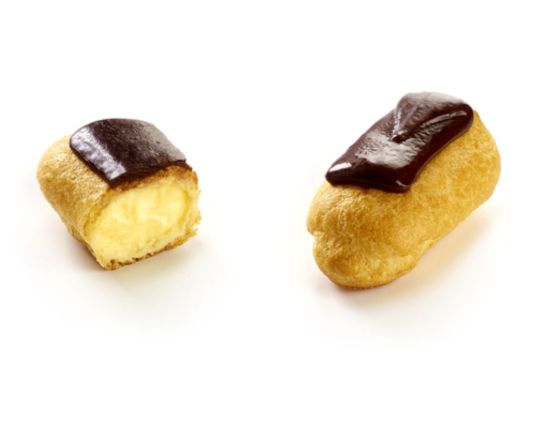 la lorraine väike vanillitäidise ja šokolaadiglasuuriga ekleer 17,5g