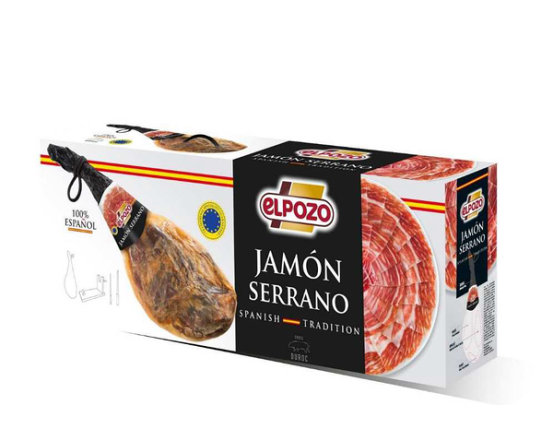 ELPOZO Serrano sink 7,25 kg kinkekarbis (nuga+alus)