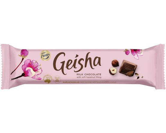 Geisha piimašokolaadibatoon 37g /35tk