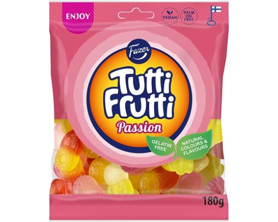 Tutti Frutti Passion kommikott 180g /21tk