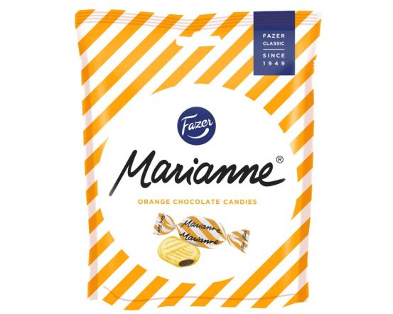 Marianne apelsin kommikott 220g/18tk