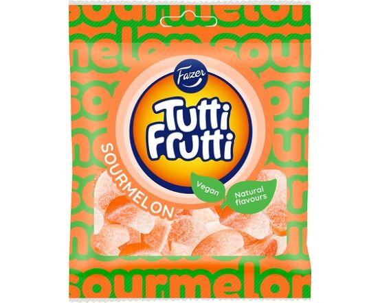 Tutti Frutti Sour Melon 90g/24tk