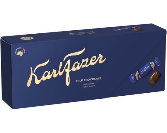 Karl Fazer piimašokolaadikompvekid 250g/12tk