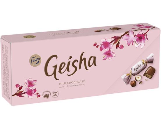 Geisha kommikarp 250g/12tk