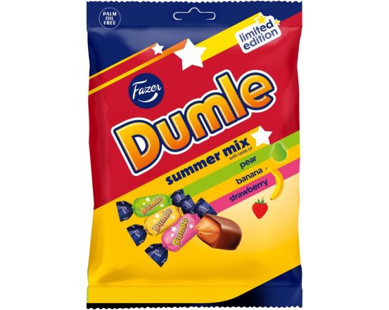 Dumle Summer mix 180g/20tk