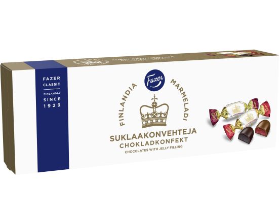 SEASONAL Fazer Finlandia marmelaadikompvekid 320g / 12tk