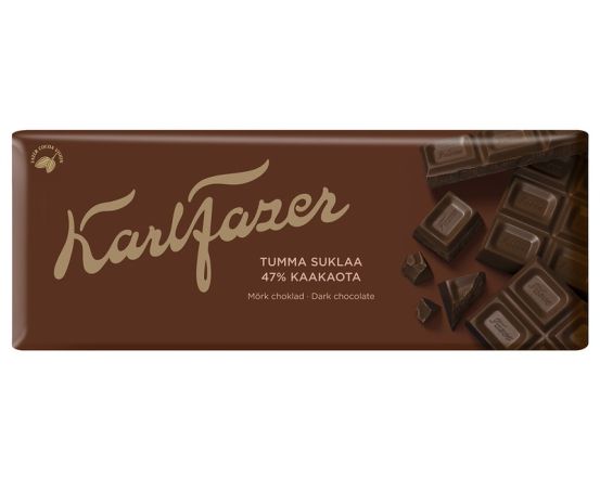 Karl Fazer piimašokolaad 180g/23tk