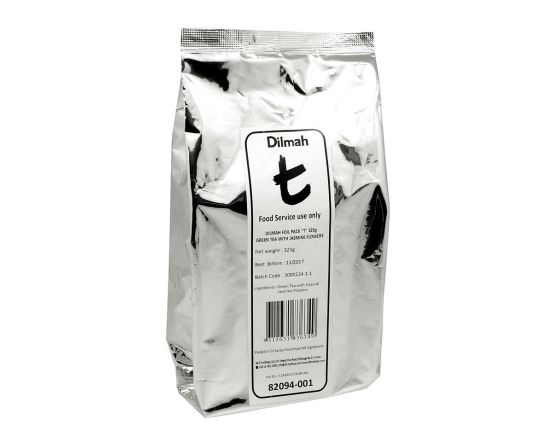 DILMAH "T" 325g Green Tea with Jasmine Flowers täitepakk