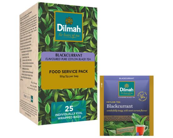 DILMAH 25/2g/12 Blackcurrant env.tbag
