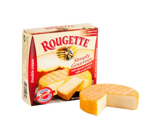 KÄSEREI Rougette Simply Gourmet 125g  Valgehallitusjuust punaka koorikuga