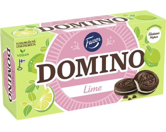 Domino Laimimaitselise täidisega küpsised 350g / 14tk
