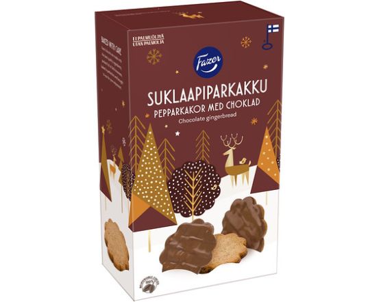 SEASONAL Fazer piparkoogid piimašokolaadiga 175g / 10tk