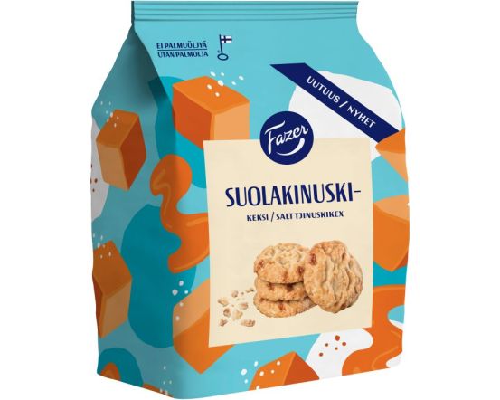 Fazer soolakaramelli küpsised 270g/9tk