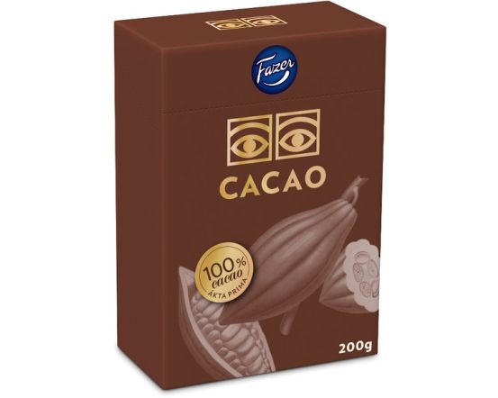 Fazer  kakaopulber 100% 200g /14tk