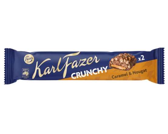 Karl Fazer Crunchy šokolaadibatoon 55g/20tk