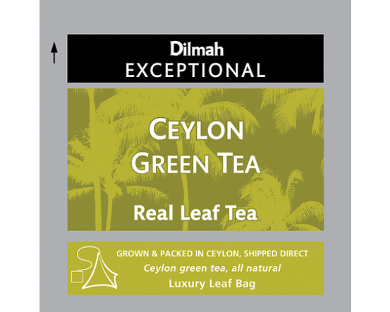 DILMAH 50/2g/4 Exc. Ceylon Green tea env.tbag