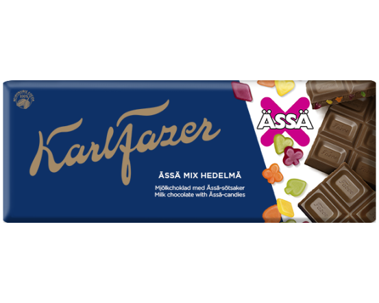 Karl Fazer Ässä Mix piimašokolaad 200g / 22tk