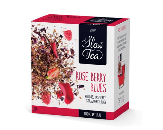 HC SlowTea Rose berry blues (fruit tea) 25x2.7g