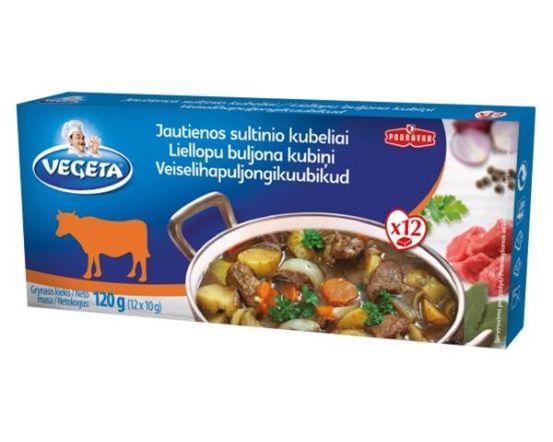 PODRAVKA Vegeta loomaliha puljongikuubik 120g