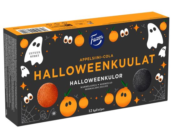 SEASONAL/Fazer Jellies Halloween marmelaadikuulid 260g/14tk