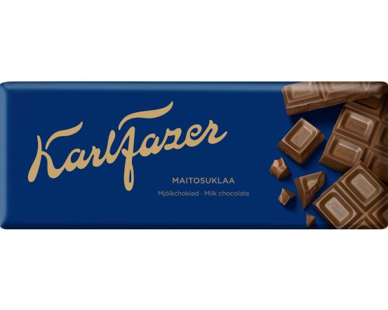 Karl Fazer piimašokolaad 180g/23tk